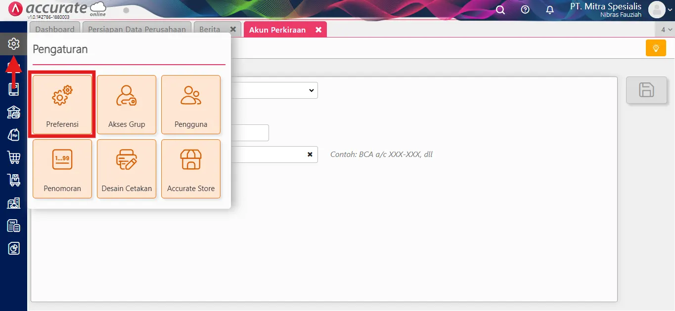 Cara mencatat pekerjaan pesanan